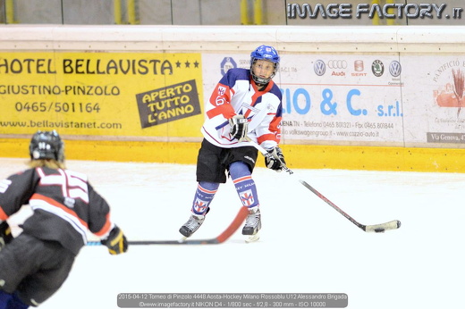 2015-04-12 Torneo di Pinzolo 4448 Aosta-Hockey Milano Rossoblu U12 Alessandro Brigada